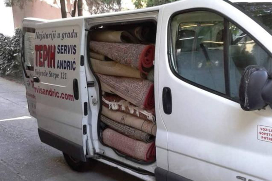 Transport i dostava tepiha